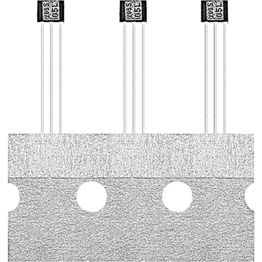 INFINEON Hallsensor TLE4945L, -10/+10 mT, PSSO3-2