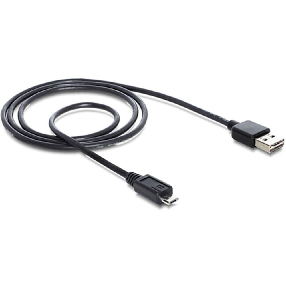 Delock USB 2.0 EASY-Kabel USB-Stecker (Typ A) auf Micro-USB-Stecker (Typ B), 1 m
