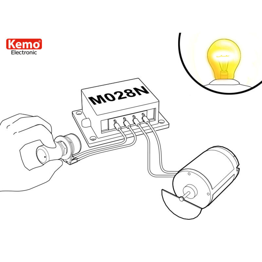 Kemo Leistungsregler M028N, 110 - 240 V/AC, 4000 VA