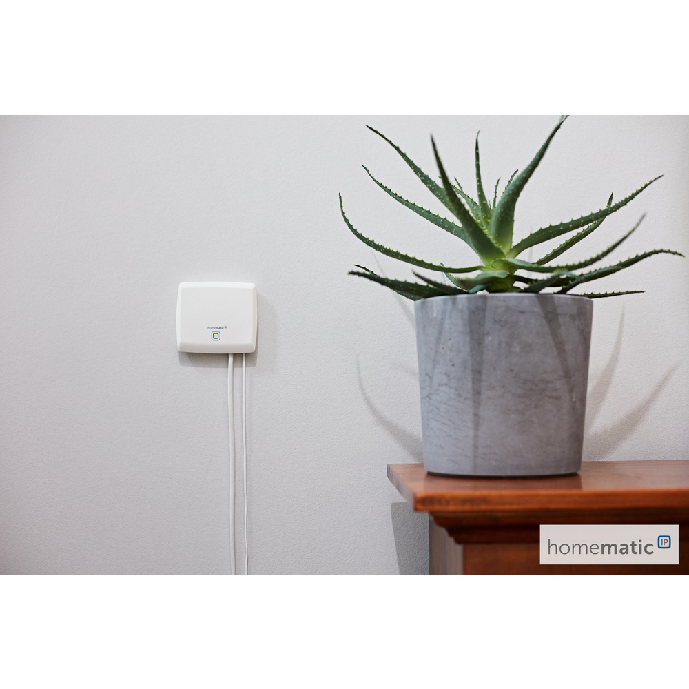 Homematic IP Set Raumklima mit Access Point, 4x Heizkörperthermostat - pure