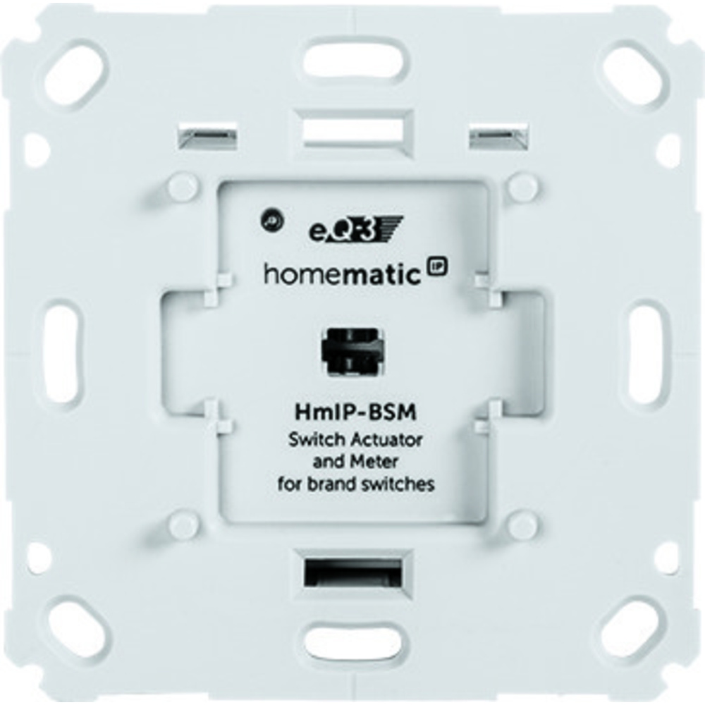 Homematic IP Smart Home Schalt-Mess-Aktor für Markenschalter, HmIP-BSM