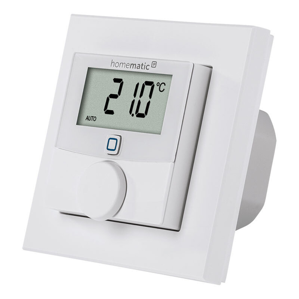 Homematic IP Smart Home Wandthermostat mit Schaltausgang – für Markenschalter, HmIP-BWTH