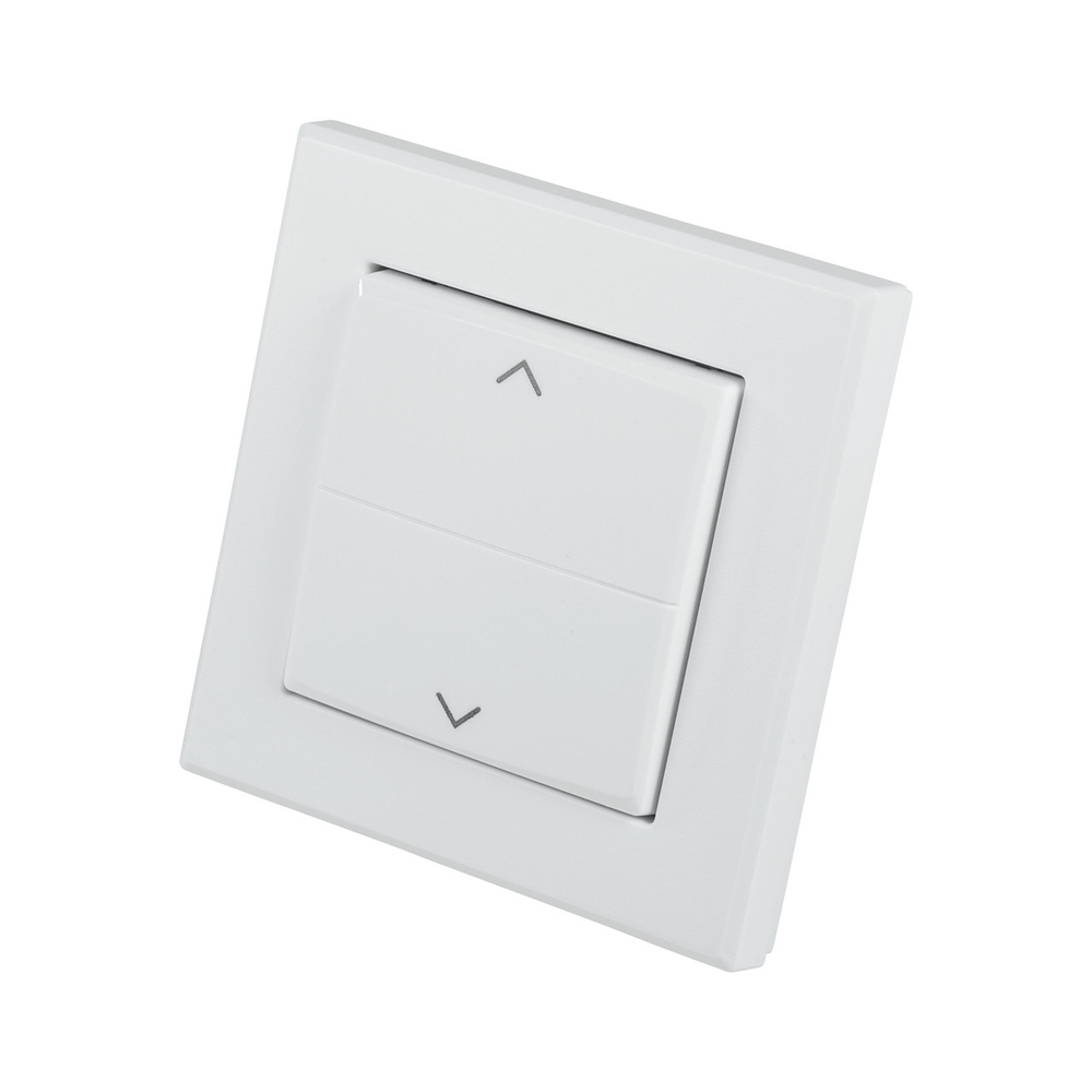 Homematic IP Smart Home Tasterwippe für Markenschalter – mit Pfeilen, HmIP-BRA