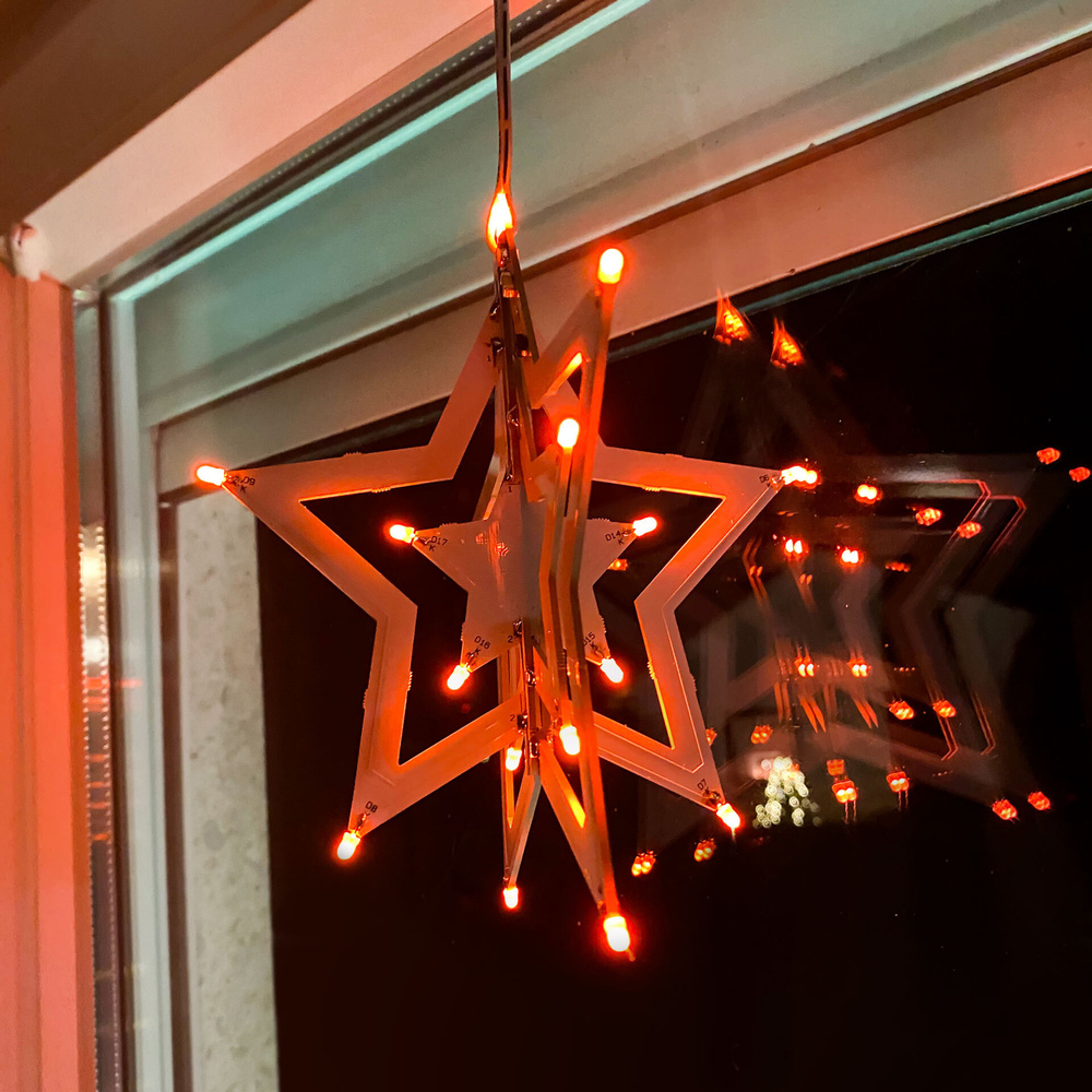 ELV Bausatz LED-Weihnachtsstern 2 LED-WS2