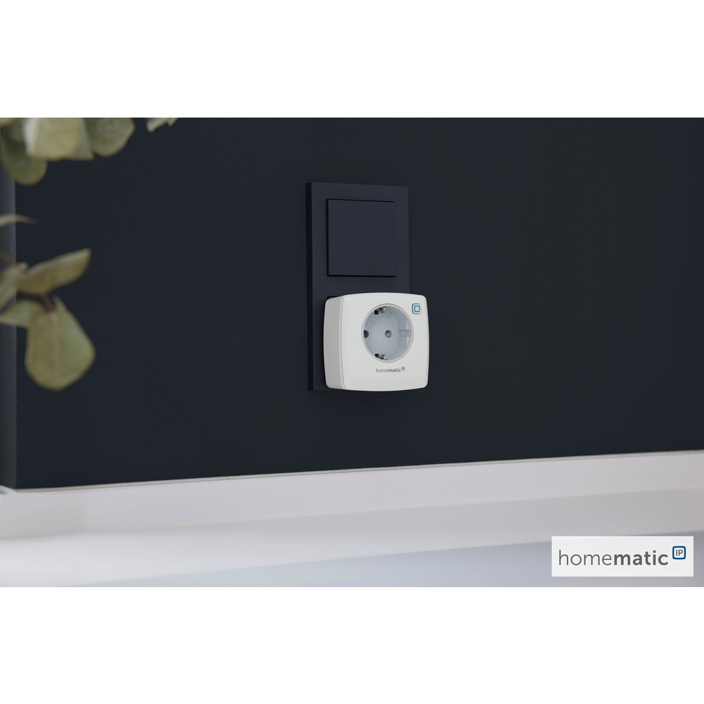 Homematic IP Set Energiemanagement mit Energiezählerschnittstelle und Schalt-Mess-Steckdose