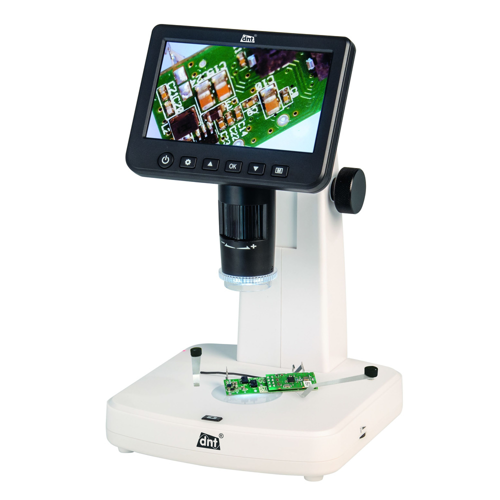 dnt Digitales Mikroskop UltraZoom PRO, 12,7-cm-Display (5"), 1200-fache Vergrößerung