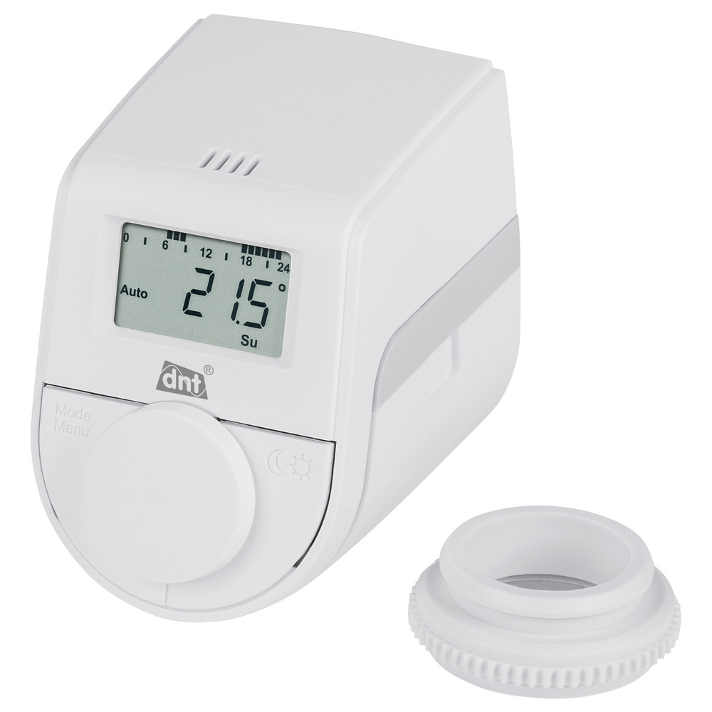 dnt 3er-Set Heizkörperthermostat ThermoTune, Stand-alone, ca. 4 Jahre Batterielaufzeit