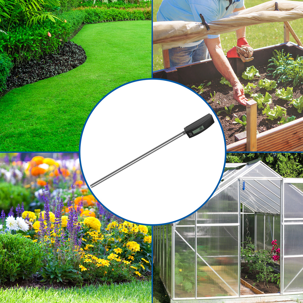 dnt 2er-Set Funk-Bodentemperatursensor für WLAN-Wetterstation WeatherScreen PRO, DNT000020