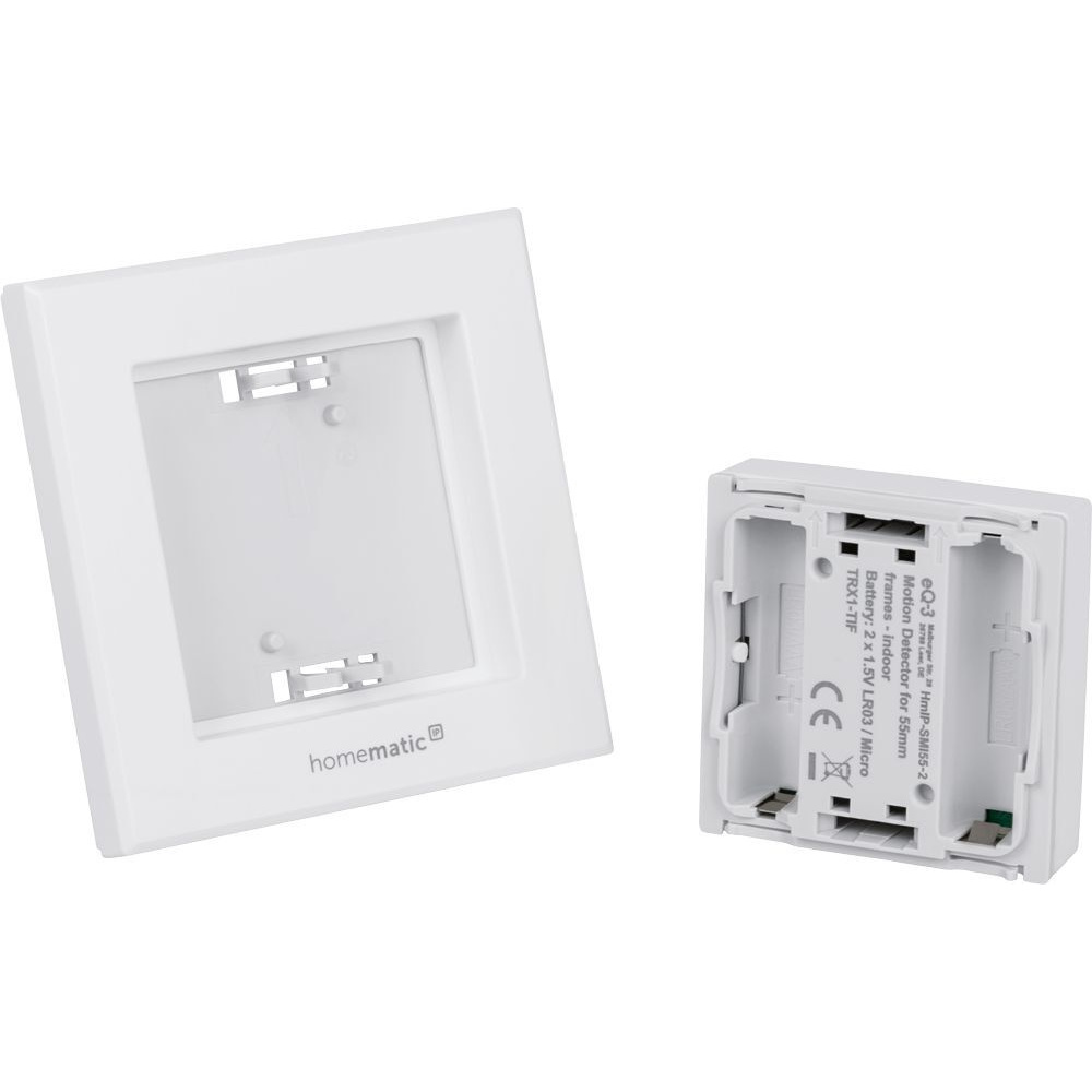 Homematic IP Smart Home Bewegungsmelder für 55er Rahmen – innen, HmIP-SMI55-2