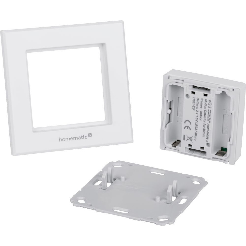 Homematic IP Smart Home Bewegungsmelder für 55er Rahmen – innen, HmIP-SMI55-2