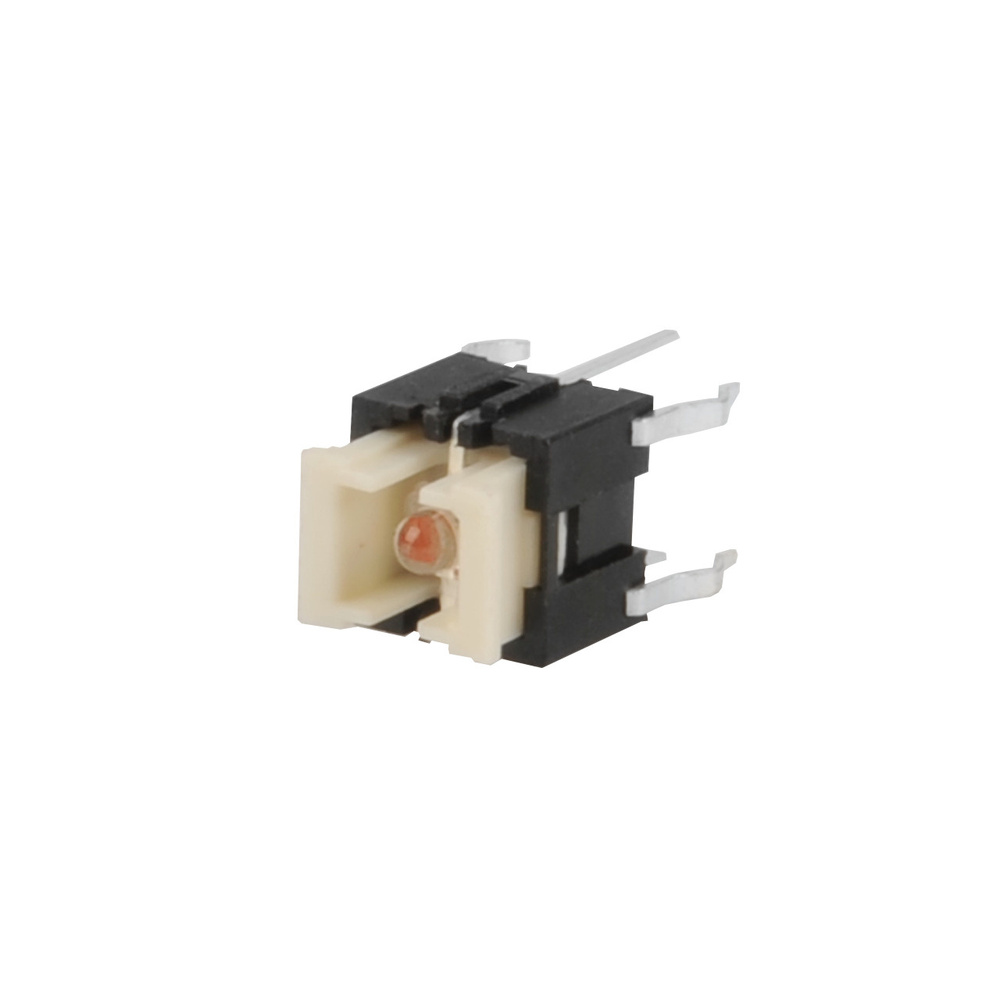 Drucktaster mit LED orange, 1 x ein, TC1198-O, print
