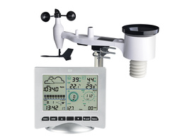 ELV Funk-Wetterstation WS3080, inkl. Kombi-Solar-Außensensor (868 MHz) und PC-Auswertesoftware
