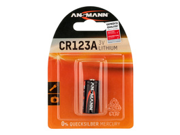 Ansmann Foto-Lithium-Batterie CR123A