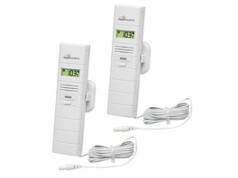 Mobile Alerts: Thermo-/Hygrosensor MA10300 und zusätzlichem Temperaturfühler, 2er-Spar-Set
