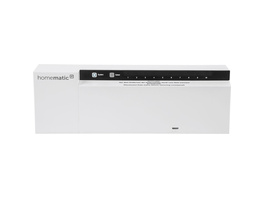 Homematic IP Smart Home Fußbodenheizungscontroller – 10-fach, 24 V, HmIP-FAL24-C10