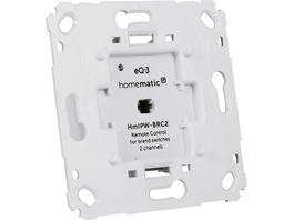 ELV Bausatz Homematic IP Wired 2-Kanal-Wandtaster für Markenschalter HmIPW-BRC2