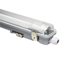 Blulaxa 9-W-LED-Feuchtraumwannenleuchte HumiLED vari, 945 lm, 4000 K, IP65, 60 cm