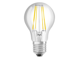 OSRAM Hocheffiziente 2,5-W-Filament-LED-Lampe A40, E27, 470 lm, warmweiß, 3000 K, 213 lm/W, EEK A