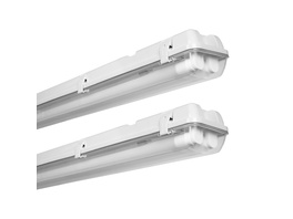 LEDVANCE 2er-Set 38-W-LED-Feuchtraumwannenleuchte SubMARINE, 2-flammig, 3800 lm, 4000 K, 150 cm