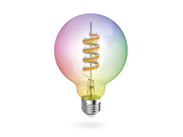 Hama Smart Home LED-Lampe, E27, Filament, RGBWW, dimmbar, WLAN, Matter